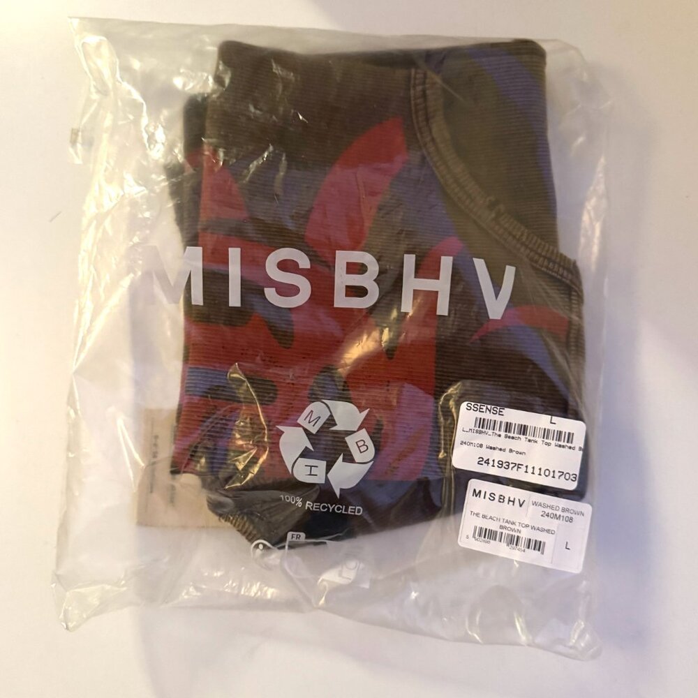 MISBHV Brown 'The Beach' Tank Top - Picture 5 of 5